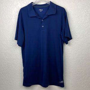BCG men’s navy blue polo athletic/golf shirt